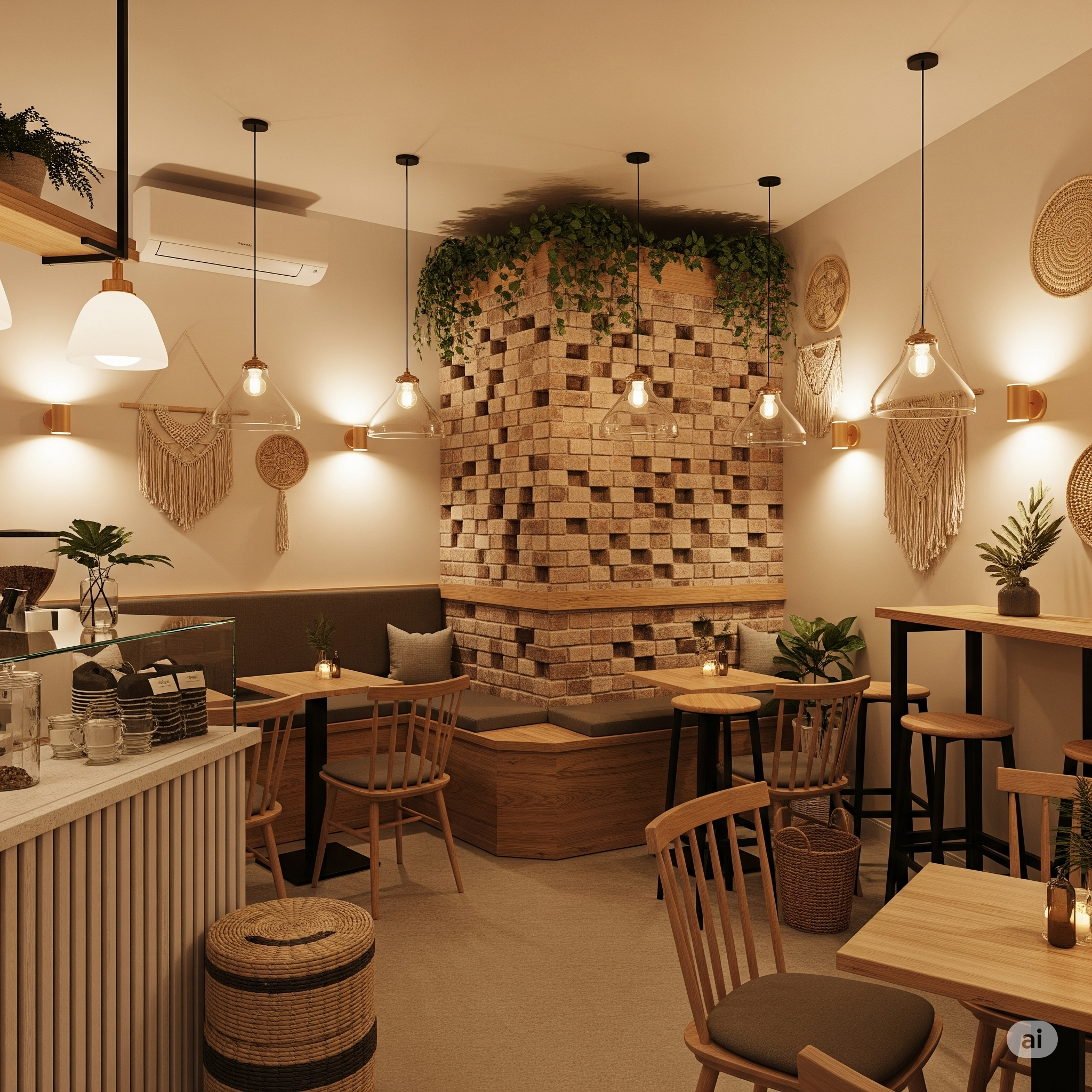 DVGR04 Mini Coffee Shop Design (30–60m²)