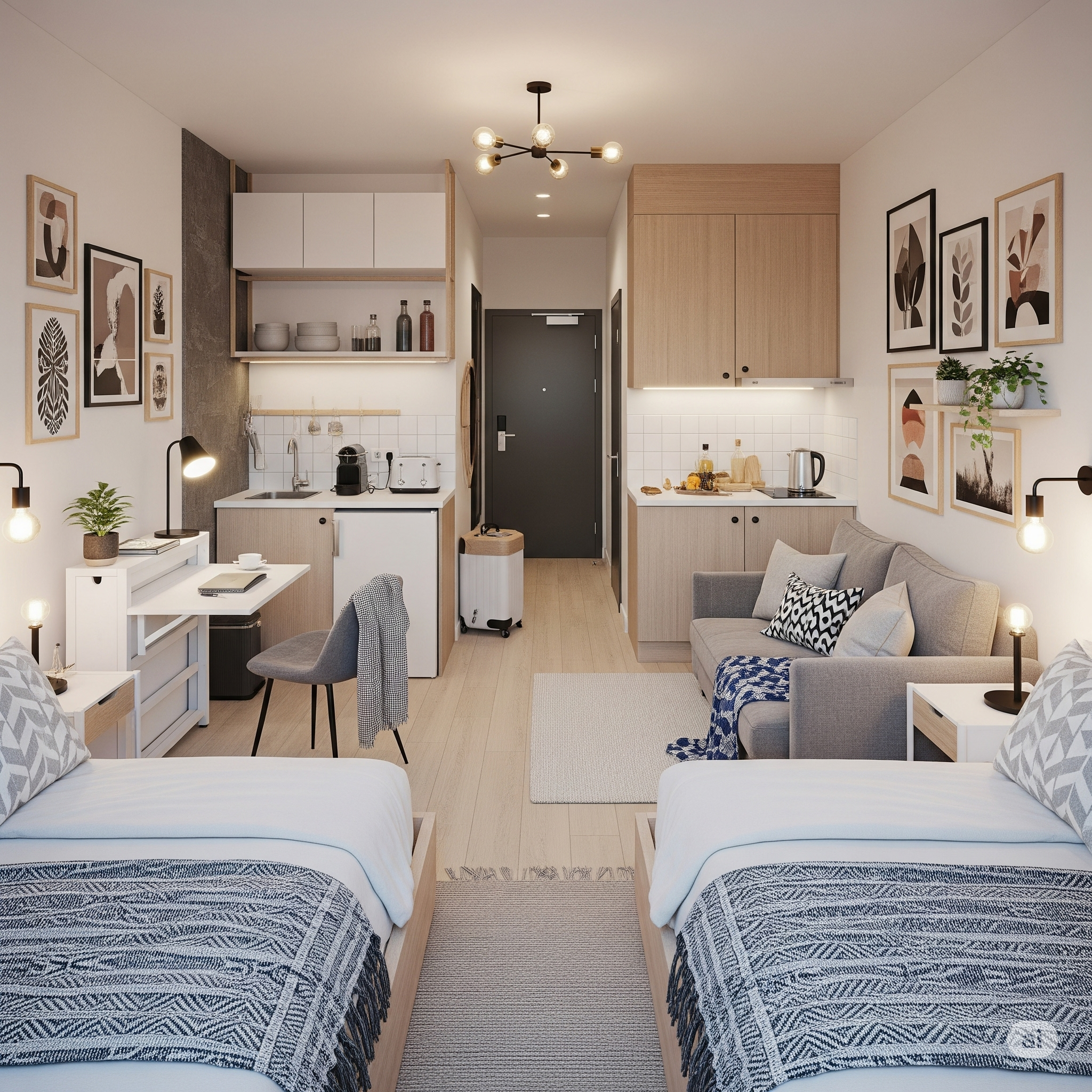 DVGR05 Homestay / Airbnb Interior Design (1–2 Bedrooms)